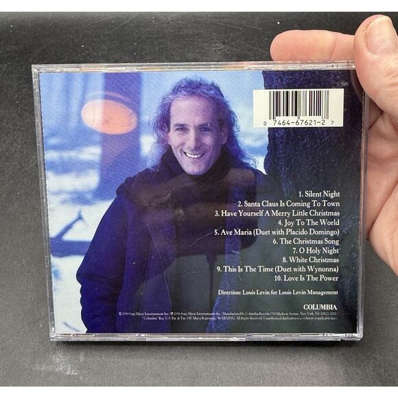 Michael Bolton CD This is the Time The Christmas Album Columbia Records EX -D - Picture 3 of 4